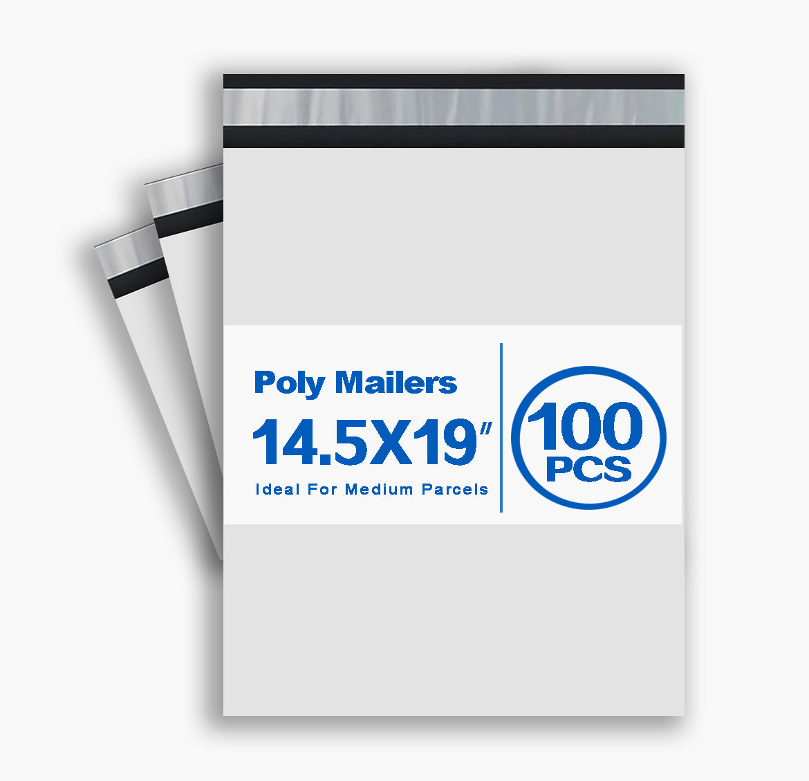 Poly Mailer Bags 14.5×19"-Self Waterproof Mailing Bags for Small Business & Bulk Shipping