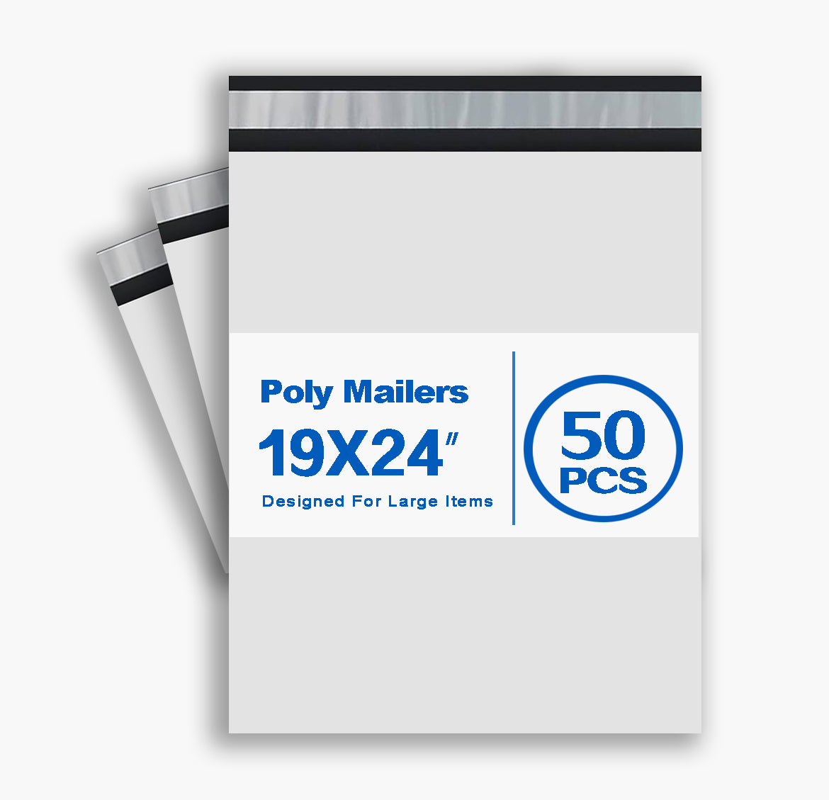 Poly Mailer Bags 19×24"-Self Waterproof Mailing Bags for Small Business & Bulk Shipping