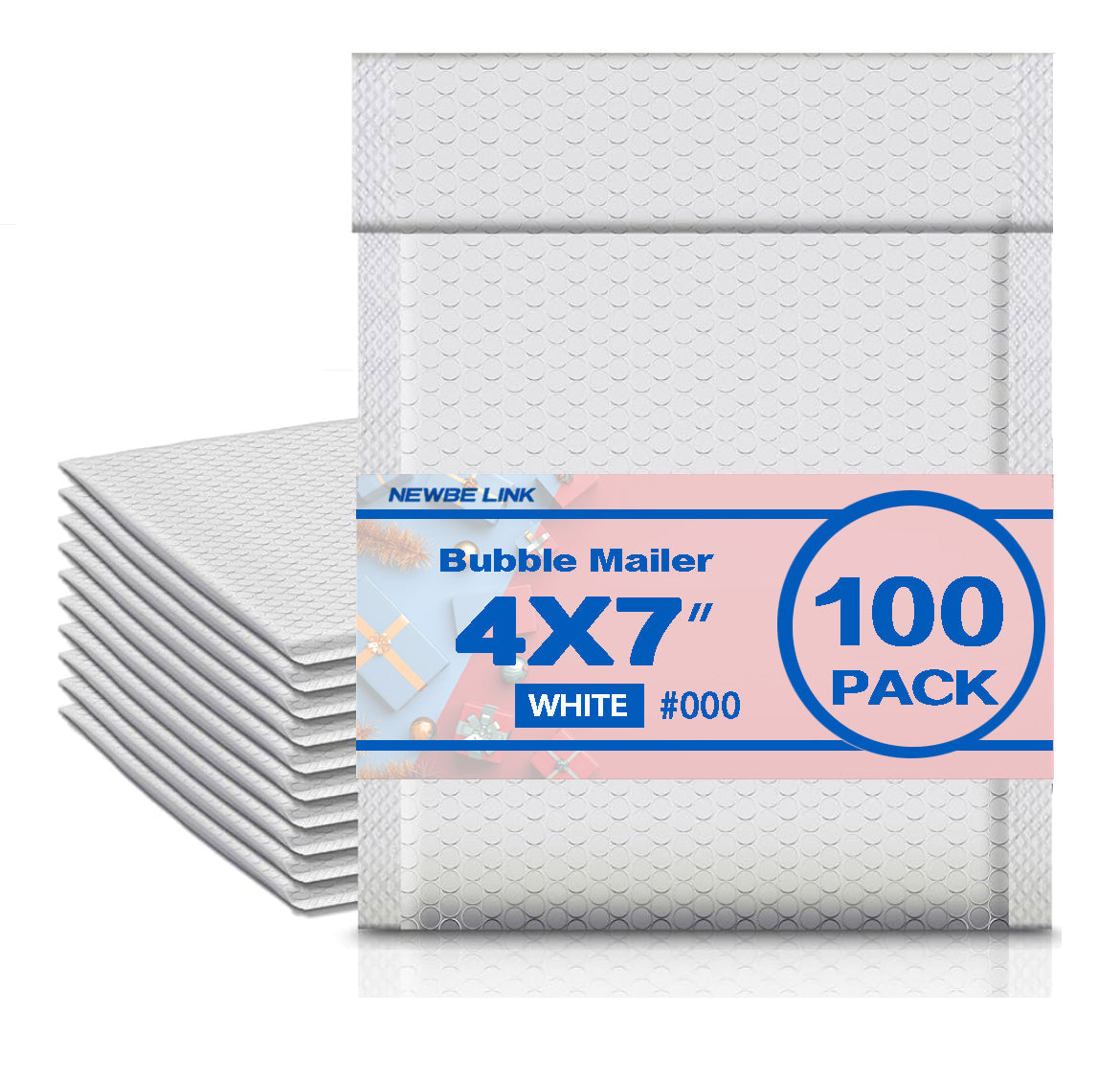 Waterproof Bubble Mailers 4×7" – Thick, Durable, Instant Seal Envelopes with Strong Adhesive Shipping Bags
