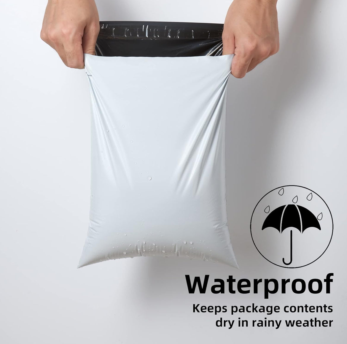 Poly Mailer Bags 10×13"-Self Waterproof Mailing Bags for Small Business & Bulk Shipping