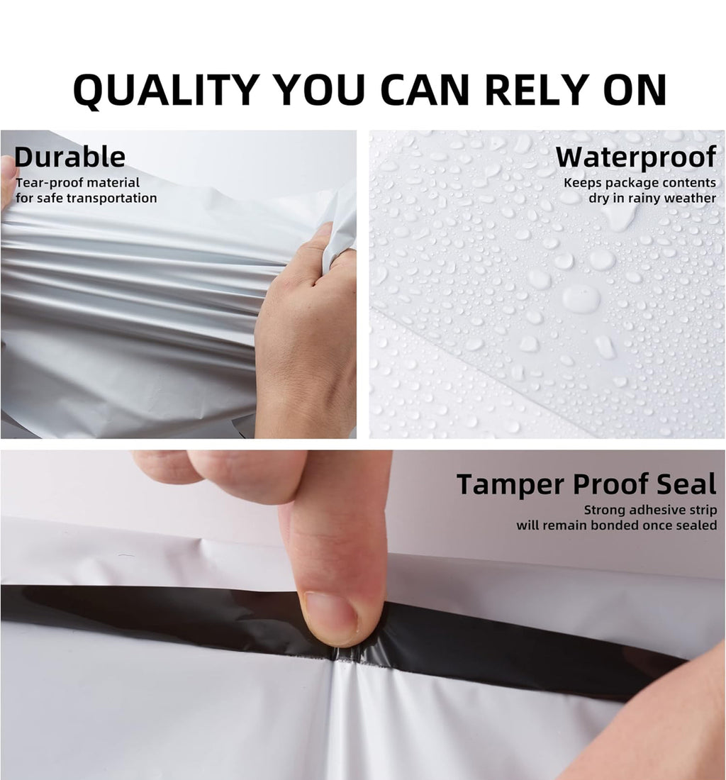 Poly Mailer Bags 14.5×19"-Self Waterproof Mailing Bags for Small Business & Bulk Shipping